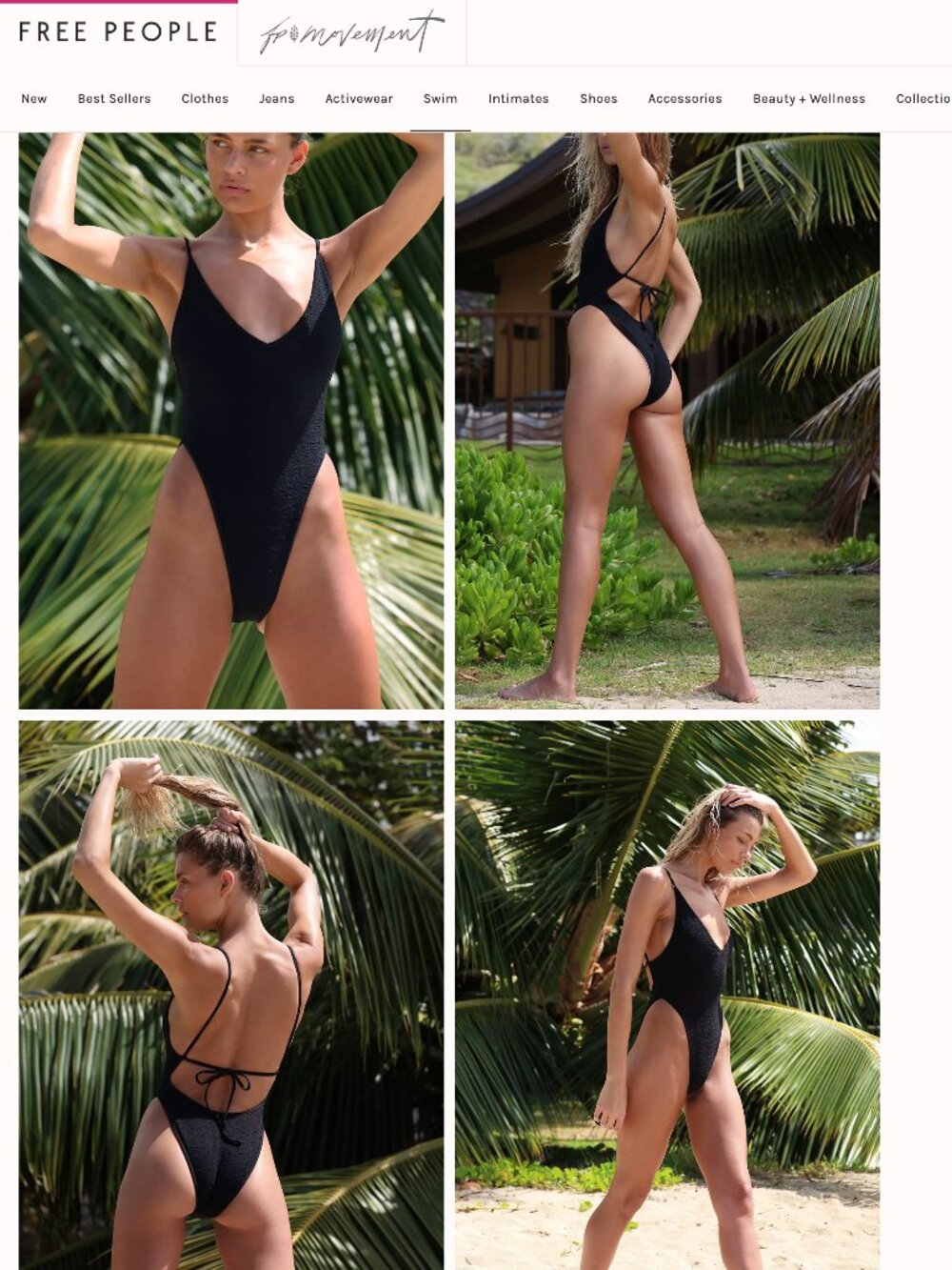 free-est Amber One-Piece Swimsuit